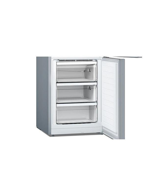 Bosch Series 2 KGN33NLEBG 176cm High 50/50 Fridge Freezer - Stainless Steel look - E Rated - Image 6